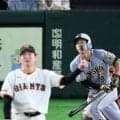 「逆方向であそこまで飛ぶのか…」阪神黄金ルーキーの“えぐすぎる”プロ初アーチに東京ドーム騒然「マジでチームの起爆剤すぎる」「良いの獲ったわ！」