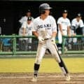 先取点につながる安打放つ　けがから復帰した大垣日大・大橋侑人選手