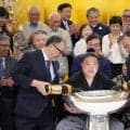 劇的Ｖ若隆景「大関を目指す」と宣言…荒汐親方は“心の変化”を実感「前は自信がなくて…」