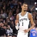 スパーズのビクター・ウェンバンヤマがジャバー、オラジュワンに次ぐ快記録