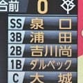 巨人・スタメン発表の最後に異例のアナウンス　「なお、この試合は橋上秀樹オフェンスチーフコーチが監督代行を務めます」と案内
