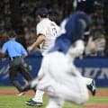 ヤクルト　キハダが来日初失点　同点の延長十一回に渡部に右翼線へ適時二塁打浴び勝ち越し点奪われる　登板１８試合目で