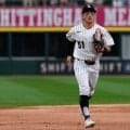 西田陸浮、連日のレーザー発動　窮地を救う“新エリア51”に日本ファン虜「イチローみたい」