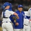 ドジャースのロバーツ監督、右手首死球の大谷翔平途中交代を説明　28日は登板も二刀流は未定