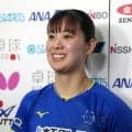 【卓球】長崎美柚が選考会Ｖ「コップの水あふれる感覚」過密日程に苦悩も…アジア選手権切符獲得