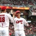 広島・持丸　３号マツダ初アーチ「自分のスイングで、しっかり捉えることができた」