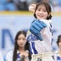 「可愛すぎてえぐい」22歳人気アイドルが交流戦に降臨…「ビックリしたよ！」「ハマスタが沸いてさすがでした」