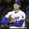 大谷翔平まさか無安打で失点　ピンチでギア上げて１６０キロ超計測→失点後は全て１５９キロ超の直球で三球三振