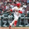 広島・鈴木がプロ初安打初適時打　ブルペンデーで移籍後初先発のサブマリンが驚きの一打　控えめガッツポーズにベンチは大盛り上がり
