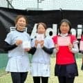 全国出場の2ペア決まる　ピンクリボンテニス大阪府大会
