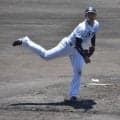 戦列を離れていた岡留がシート打撃に登板　打者６人に対し２４球を投じる　安打性は２本