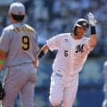 【ロッテ】安田尚憲、１軍昇格即スタメンで３年ぶり本塁打　“値千金”同点ソロ　