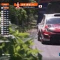 「あ、追いついちゃった」ラリージャパン、スローダウンする車に急接近であわや…激走の日本人、“阿吽の呼吸”で接触回避