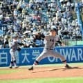 慶大完全Ｖ王手　今秋ドラフト候補の渡辺和が今春６勝目 　３１日、天覧試合でＶ決める