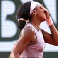  全仏OP 前年女王が3回戦敗退 