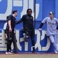 【阪神】“嵐”の前の静けさ　名物の海風やわらぐ穏やか気候　３日目で初めてシートノックせず