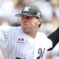 【ロッテ】ロング４回１失点降板　初回には阪神中野、森下、佐藤輝を３者連続空振り三振