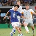 中村敬斗、シュート連発も無得点「引かれた相手だと難しかった」　左ＷＢ、シャドーで７３分間プレー