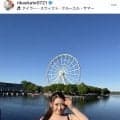 「デート？」紀平梨花、遊園地オフショット　デコルテ大胆見せ「健康的いいねぇ」「最強」大人な雰囲気の最新姿