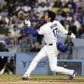 大谷翔平、二回の好機にヘルメット飛ばし空振り三振　初回に右前打で４戦連続安打　２３歳超有望株と初対決