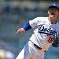 山本由伸メジャー自己最多タイ10Ｋ　６回途中無失点で勝ち投手権利得て降板　リードして終盤へ