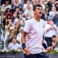 19歳ホダル、2セットダウンから大逆転！全仏初出場で8強進出「最後の1ポイントまで信じ続けた」[全仏オープン]