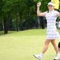 河本結がプレーオフ制し今季2勝目　全米女子OPへ弾み「自信になった」