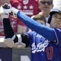 大谷翔平が２戦連続マルチ安打　第３打席は詰まりながらのセンター前へ