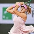  19歳 完勝で2年ぶり全仏OP4強 