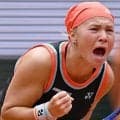  世界1位に大逆転勝ちで四大大会初4強 