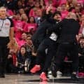 「あんな状況は初めてだった」…ファイナル初戦の試合中にファンがコートへ乱入
