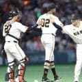 巨人・泉口Ｖ打「つい出ちゃいました」歓喜のガッツポーズ　ミスター魂で３連勝　