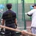 【阪神】藤川監督、再び立石正広のもとへ　交流戦打率１割切ったルーキーとにこやかに会話