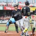 【オリックス】中川圭太が先頭打者弾「高めの球をしっかりと良い感触で打ち返すことができた」