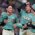 阪神　高橋遥人「えー、微妙だったんですけど。最後粘れてよかった」開幕から無傷７連勝　お立ち台で照れ笑いに甲子園が歓喜　「しっかり反省したいと思います」