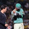 【阪神】森下翔太が死球で負傷交代…藤川監督「明日出てこれたらいいですけど。報告を待ちたい」