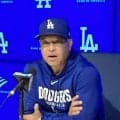 ドジャース　流血負傷交代のマンシーが明日スタメン復帰へ　ロバーツ監督明言　チーム本塁打王は鼻打撲の軽傷　Ｄバックス戦で一塁手と激突