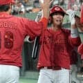 【広島】坂倉将吾、打球角度45度のムーンショット!　５月12日以来のチームトップ７号ソロ