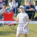 【女子ゴルフ】吉田鈴が首位　混戦から抜け出し、初優勝に王手　ランク上位選手不在のヨネックスＬで主役を狙う