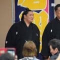 元十両勇磨の断髪式に約200人がはさみ、「継続」財産に今後は広島で会社員として第二の人生