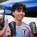 【日本代表】田中碧「何か勇気を受け取ってもらえたら」輪島塗の特注すね当てに込めた思い