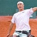 小田凱人 全仏OP4連覇「物足りない」 