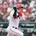 同学年の甲子園スター対決は広島・小園に軍配　オリックス・吉田輝星との対戦で右前打「真っすぐを投げてこなかったので…」
