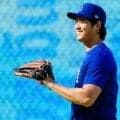 大谷翔平、試合後に異例のキャッチボール実施　デーゲームのため“後回し”に