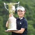 ツアー初優勝の吉田鈴「V1！…チームの皆様のおかげ」写真７枚とともに思いつづる