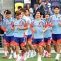 【W杯】パワースポット南野拓実が来た　森保ジャパンの完全体できた「僕なりの、このＷ杯。日本がいい結果を出すために何か力に」初戦オランダ戦へ一体感