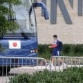 ＭＦ遠藤航、チーム帯同のＭＦ南野拓実が“休日返上”で約３時間の調整　遠藤は１０日の本格合流へスタッフ陣とボール回し