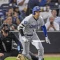 大谷翔平がスキーンズと今季初対戦　昨季サイ・ヤング賞右腕に対して第１打席はセカンドゴロ　解説「あまいボールはありませんでした」ドジャースも初回は３者凡退