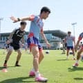 遠藤航はオランダ戦に間に合うか…左足痛から部分合流も「途中までやって」別メニューに