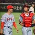 部員数209名の富士大正捕手は山梨学院出身の1年生！攻守ともに1年生離れの力量を披露【大学野球選手権】